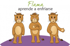 Flama aprende a enfriarse